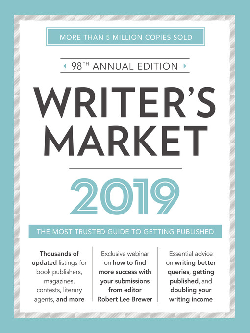 Title details for Writer's Market 2019 by Robert Lee Brewer - Available